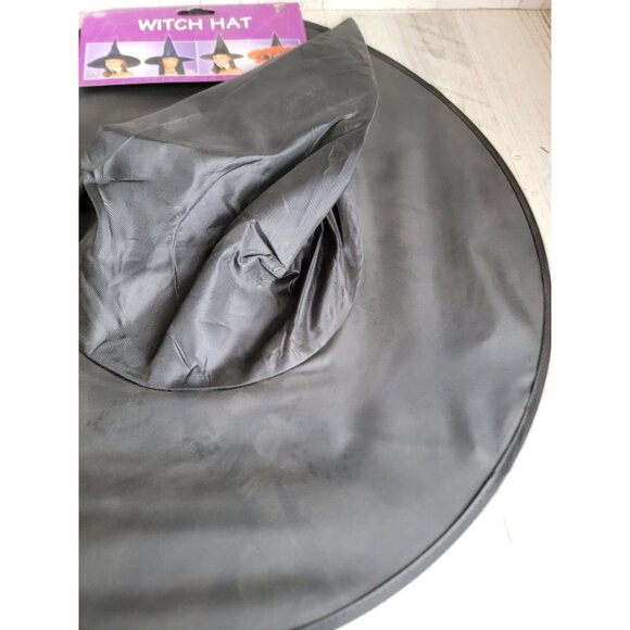 Seasons large Halloween witch hat black costume prop accessory - Picture 3 of 7